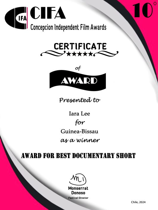 Award for best documentary short_Concepción Independent Film Awards
